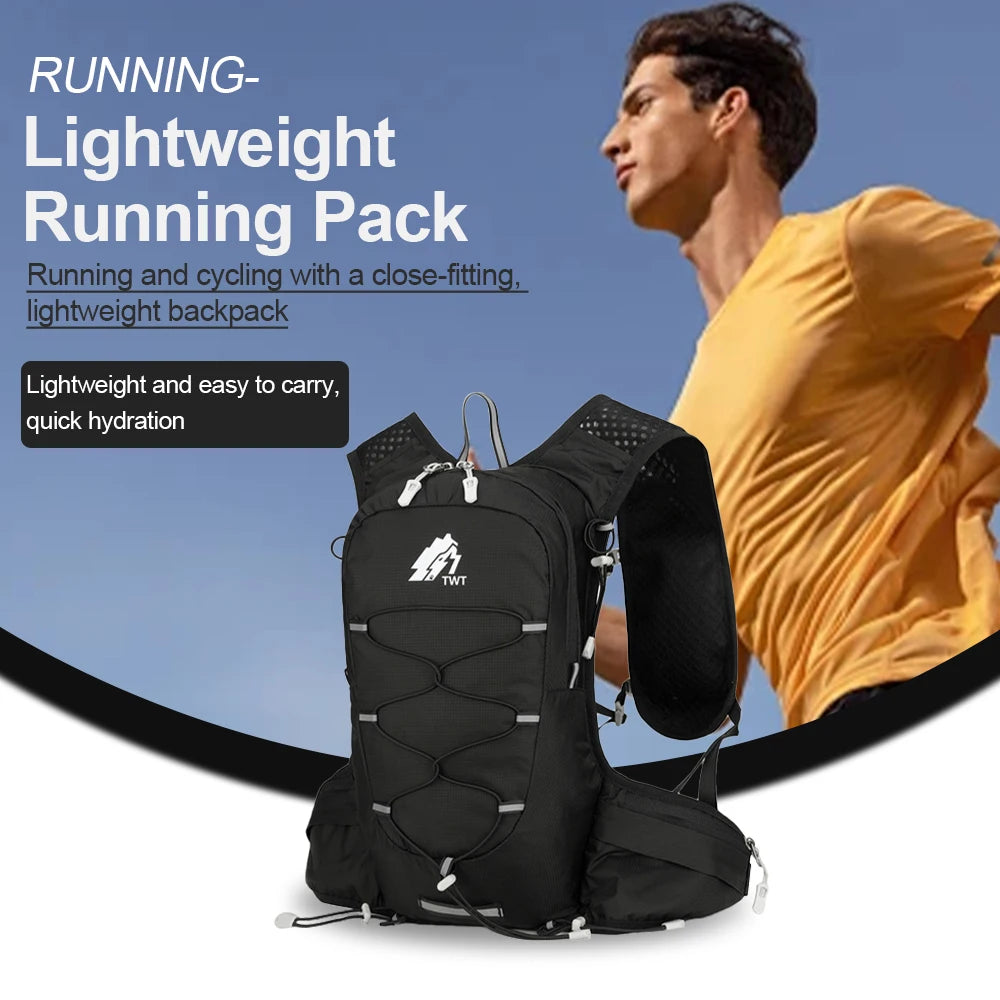 Outdoor Lightweight Backpack 20L Trail Running Backpack Cycling Bag Mountaineering Backpack Hiking Backpack Hydration Backpack