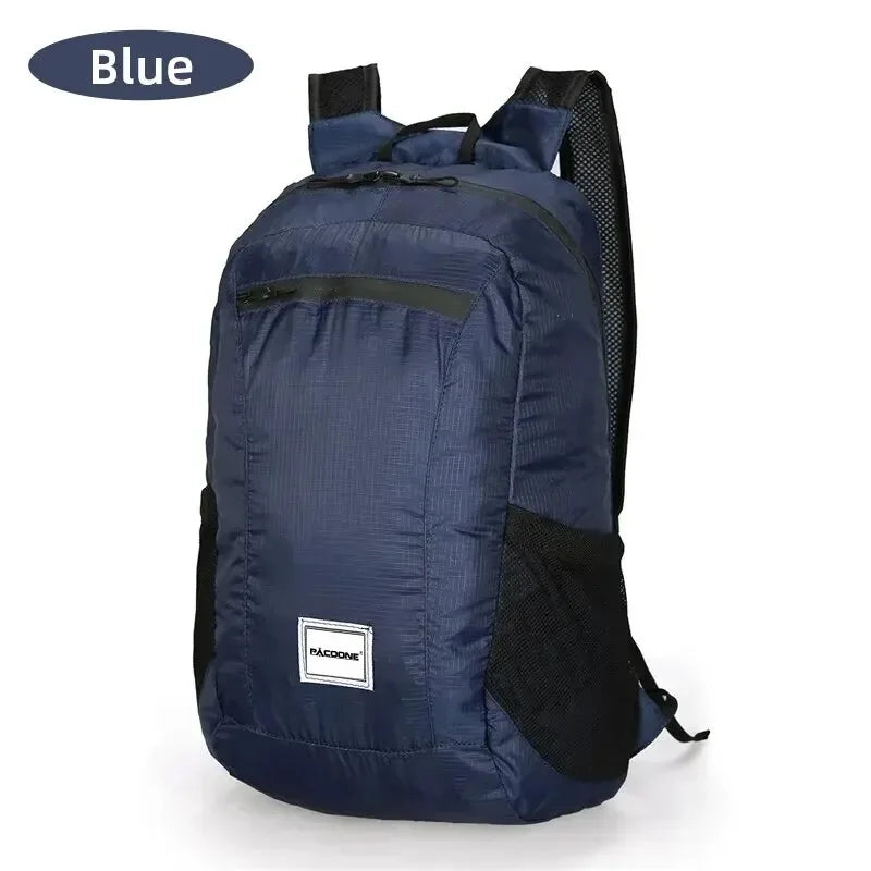 Outdoor Hiking Bag 20L Lightweight Portable Backpack Foldable Waterproof Folding Ultralight Pack for Women Men Travelling Hiking