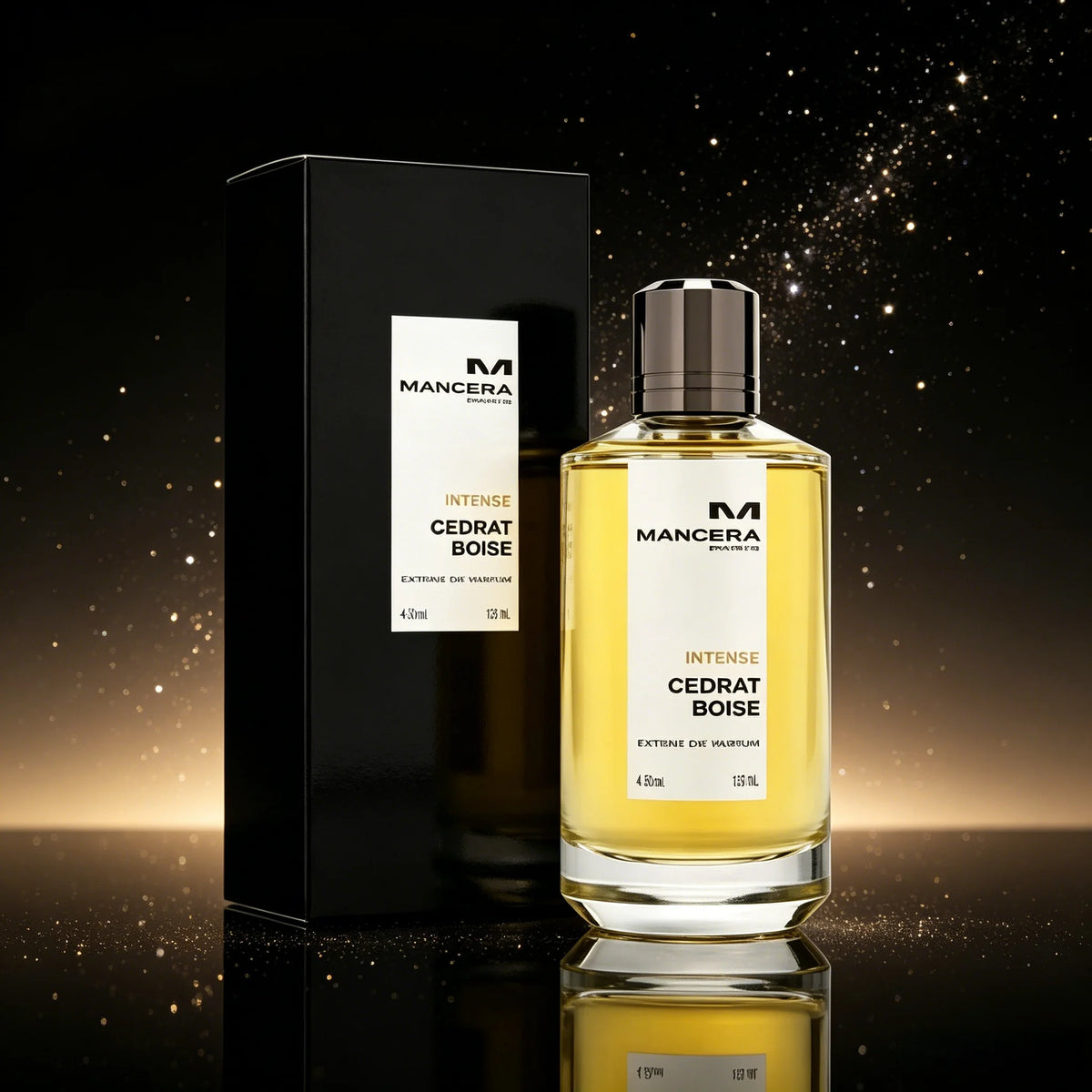 Mancera Intense Cedrat Boise Eau De Parfum, 120ml / 4 Fl oz – Citrus Woody Intense Fragrance (Lemon, Blackcurrant, Leather)