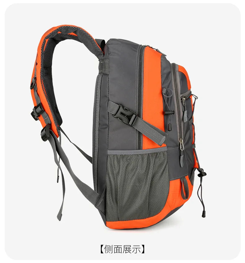 30L Lightweight Hiking Backpacks Waterproof Travel Shoulder Bags Outdoor Camping Cycling Fishing Climbing Backpack for Women Men