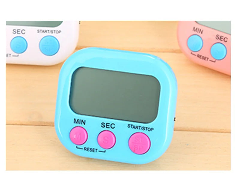 Timer Digital Chronometers For Cooking Egg Study Classroom Kids Countdown Clock Kitchen Gadgets Utensil Accessories Stopwatch
