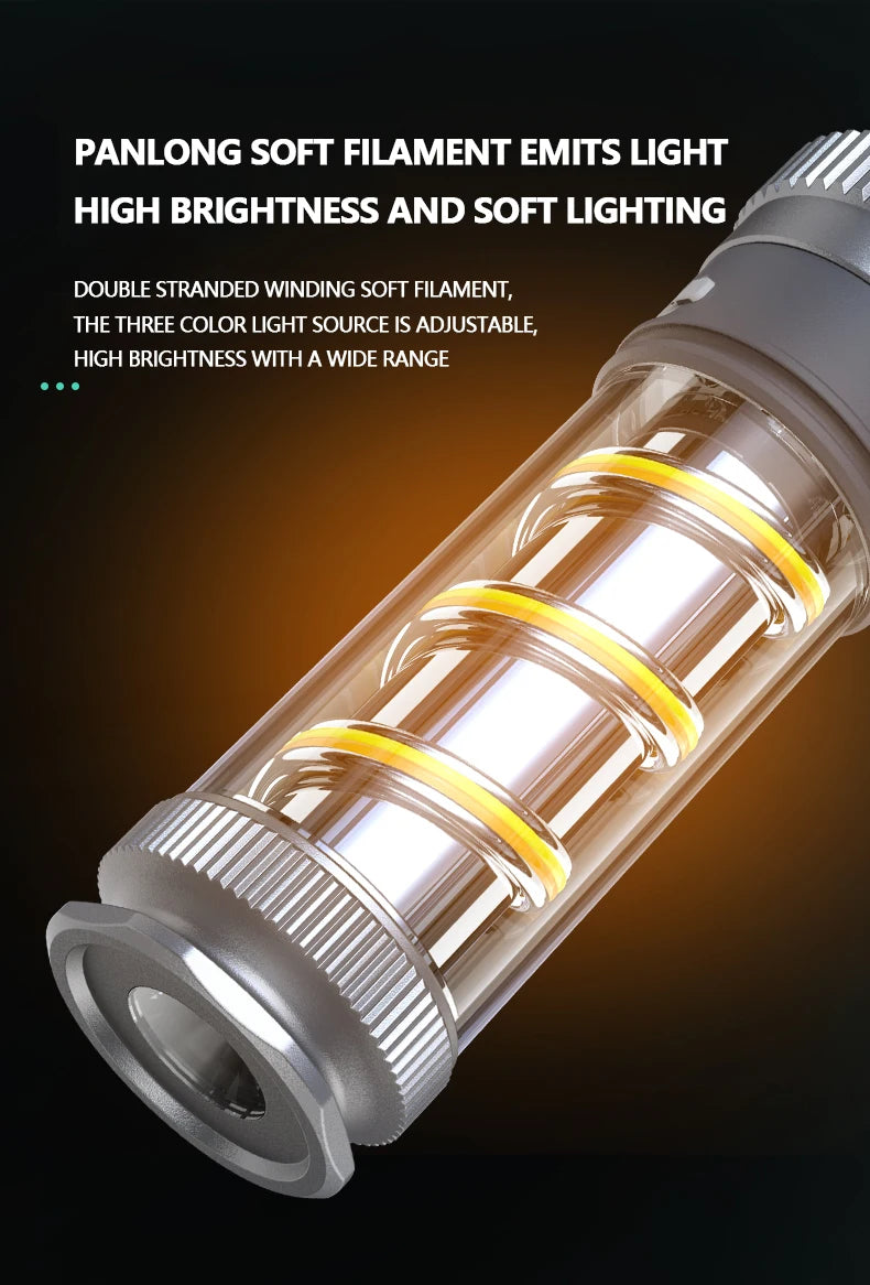 LiitoKala LF-818 Camping lights+18650 2000mAh Battery