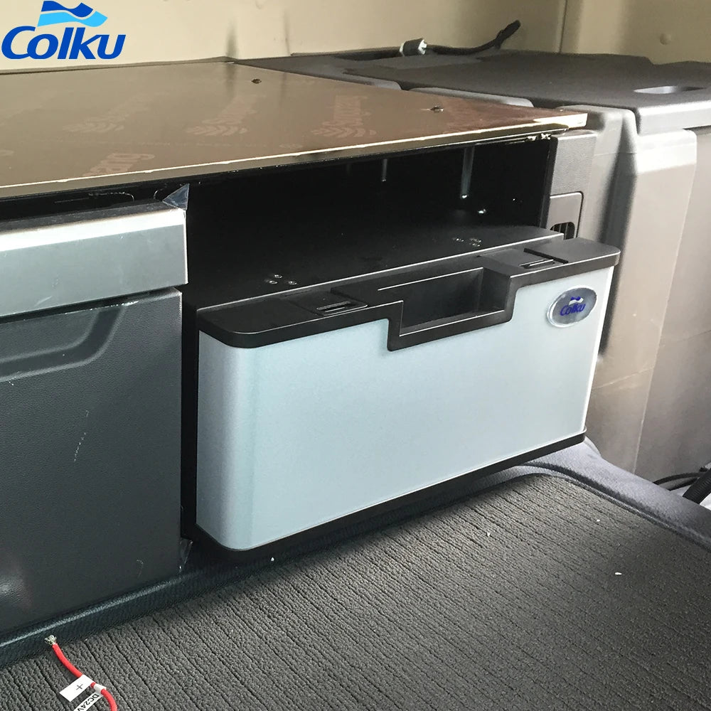 23L 12V 24V Drawer Fridges Deep Freezer Car Refrigerator Truck Fridge For Scania Volvo Hyndai