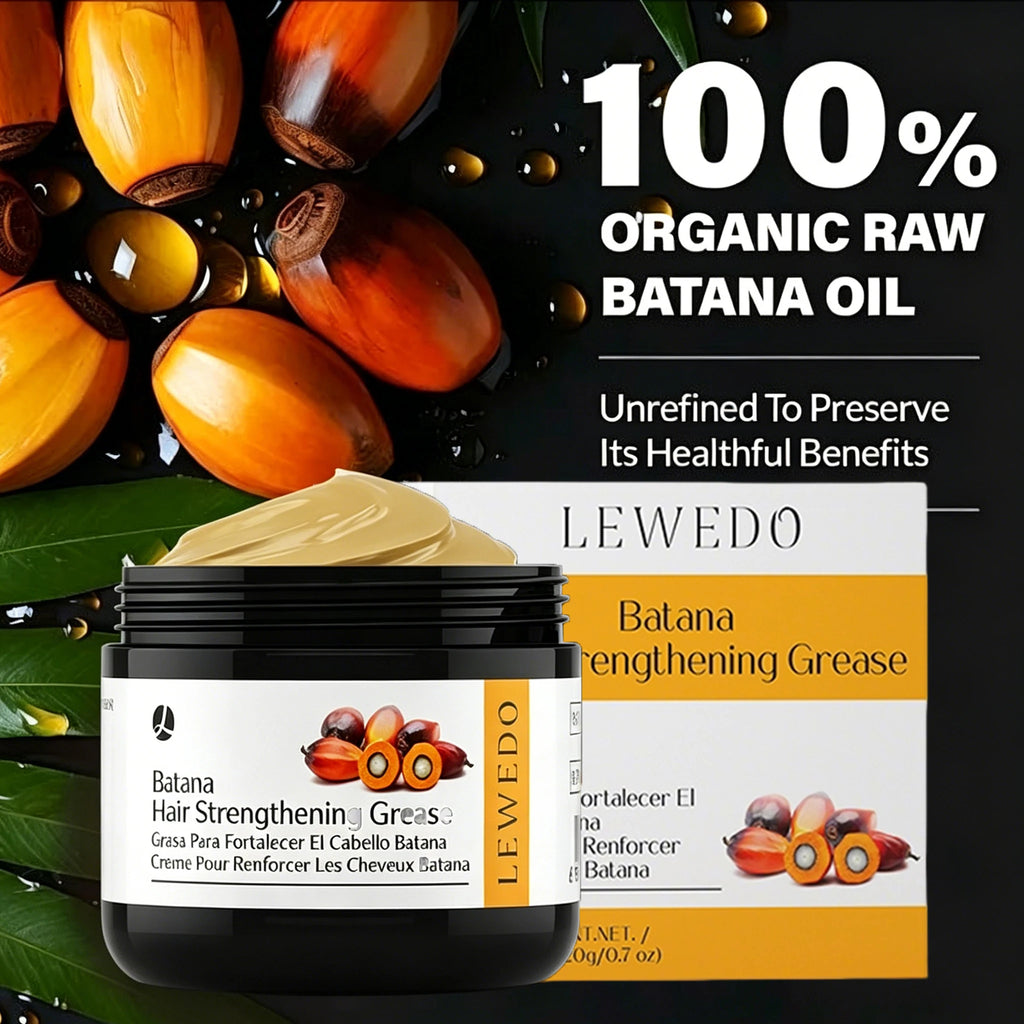 Batana Hair Oil Anti Hair Loss Hair Strengthener Cream Hair Regrowth Deep Moisturizing Nourish Batana Hair Growth Conditioner