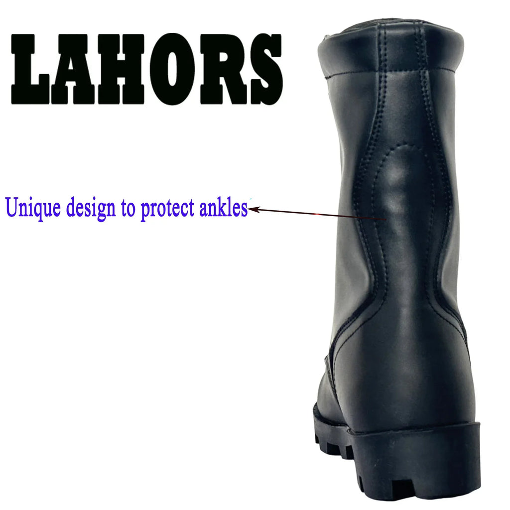 LAHORS® Original Leather Man Tactical Boots Sport Hiking Shoes Outdoor Ankle Desert Combat Boots Work Safety Shoes Botas Hombre
