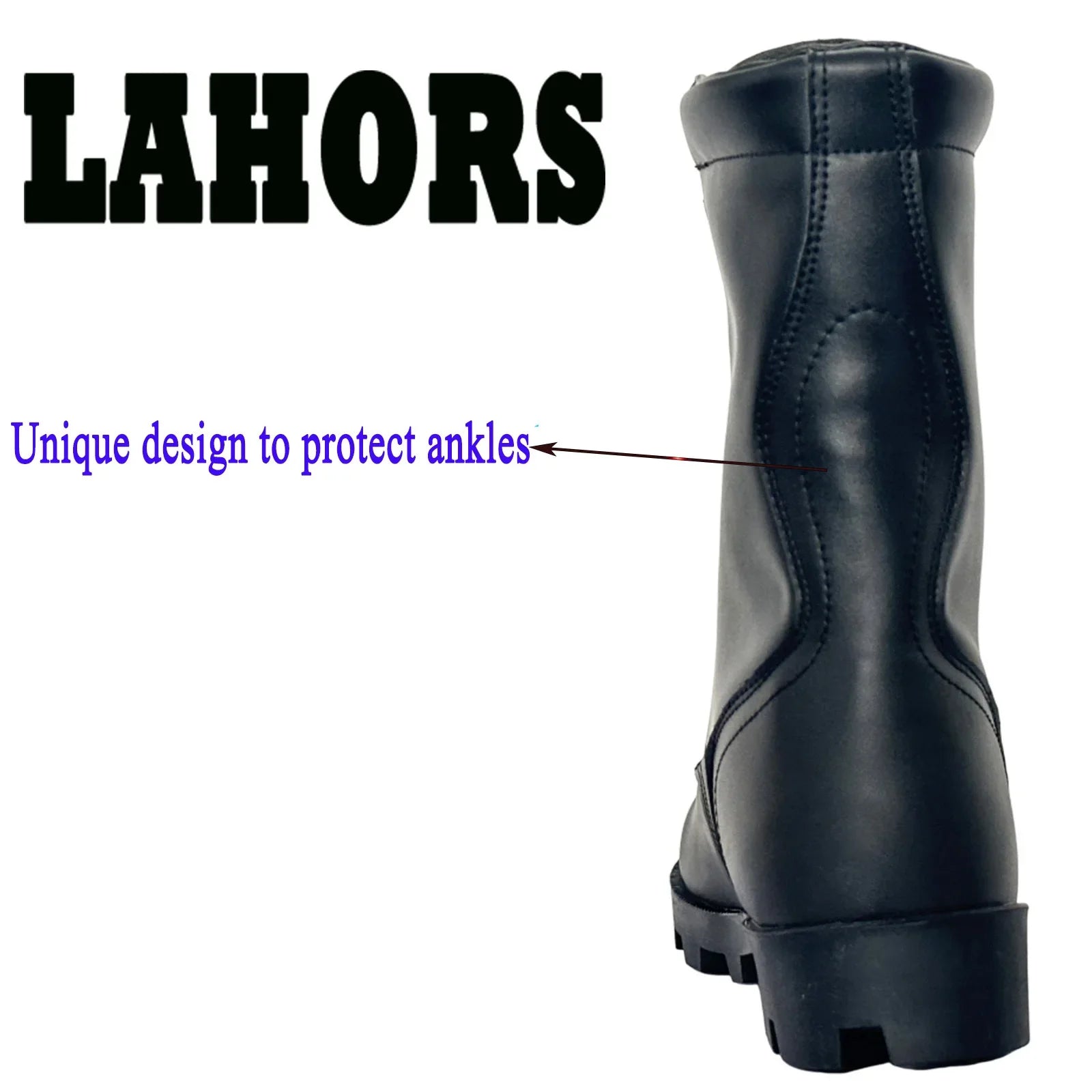LAHORS® Original Leather Man Tactical Boots Sport Hiking Shoes Outdoor Ankle Desert Combat Boots Work Safety Shoes Botas Hombre