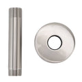 Top Shower Arm with Flange 3 Inch G1/2 Stainless Steel Concealed Ceiling Mounted Rainfall Shower Extension Pipe for Bathroom