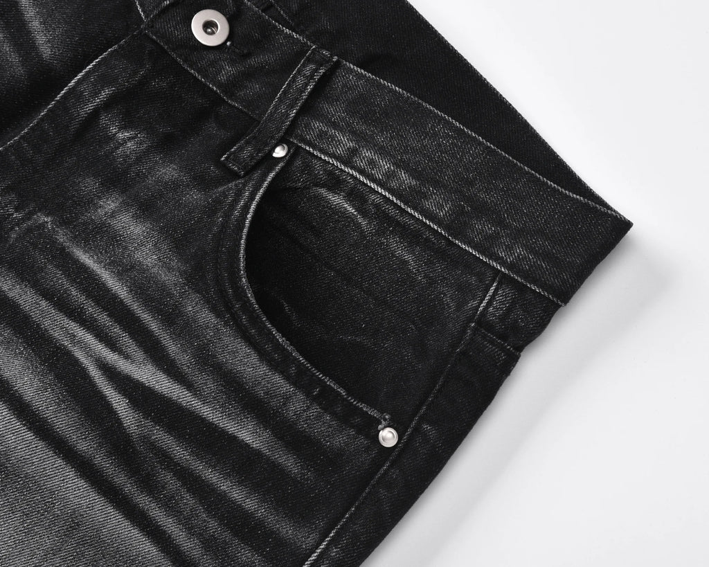 Yao Fashion Basic Style Daily Wear Street Style Retro Unisex Pants Y2k High Street Loose Vintage High Quality Jeans For Men