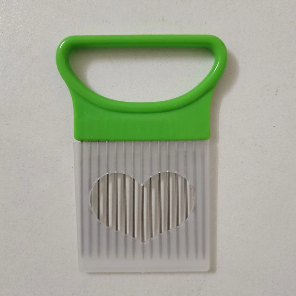 Stainless Steel Onion Cutter Holder Food Slicers Assistant Tomato Onion Slicer Holder Vegetables Cutting Fork Kitchen Gadgets