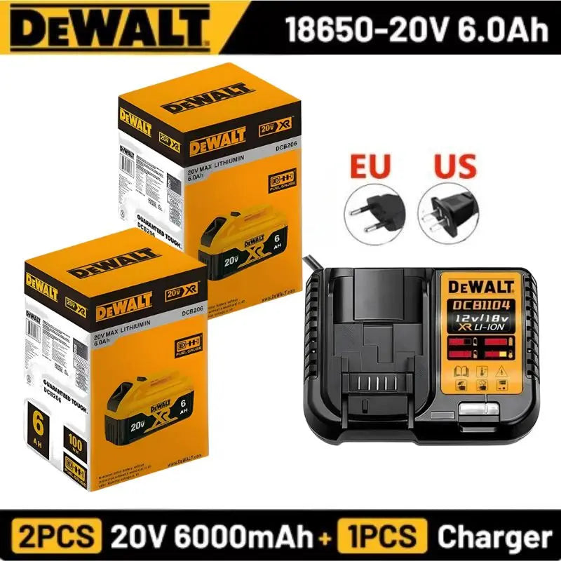Original Dewalt 20V/60V 9.0Ah Power Tool Battery DCB206 DCB205 DCB200 DCF887 DCG405 DCD791 DCF922 DCF850 DCD805 Tool Battery