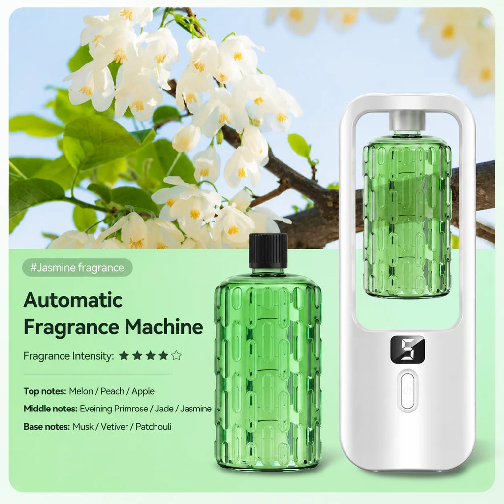 Wall-mounted Essential Oil Diffuser with Cool Mist Spray USB Rechargeable Essential Oil Aromatherapy Machine Air Freshener