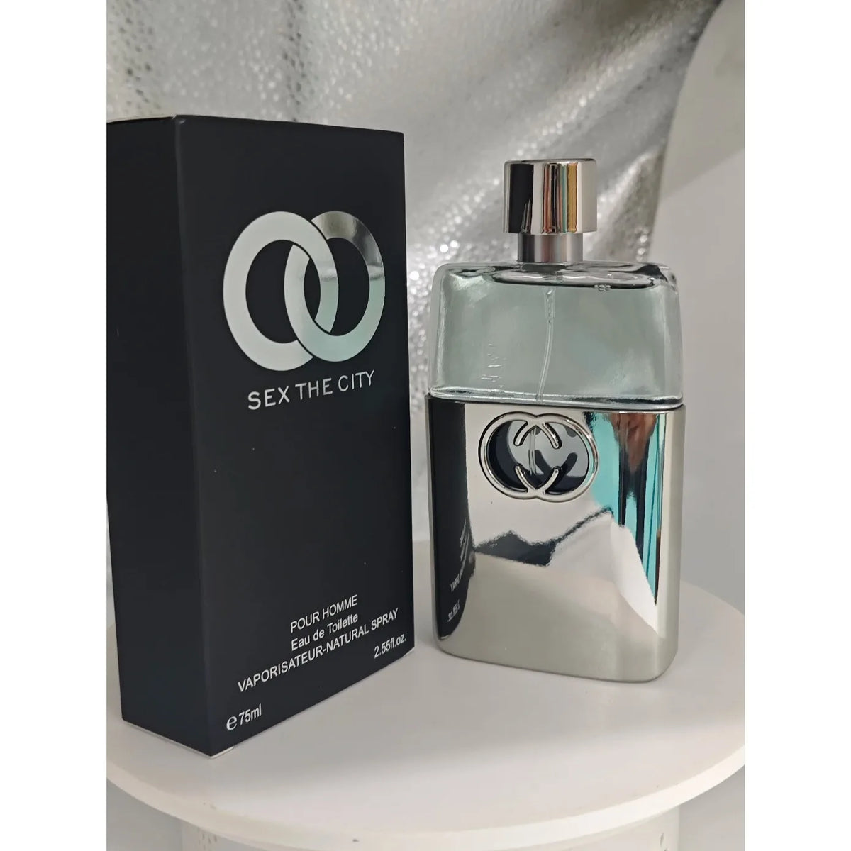 Guilty Black Men's Cologne Fresh Woody Sandalwood Fragrance Light Elegant Long Lasting Original Perfume Hombre For Men Daily Use