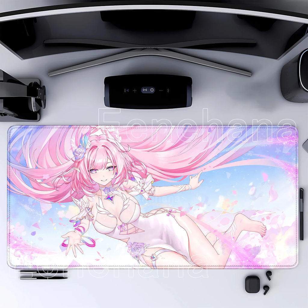 Mouse Pad Honkai Star Rail Cyrene HD printing Pretty Gaming Lock Edge Large Rubber Anime kawaii Mousepad Laptop offices Desk Mat