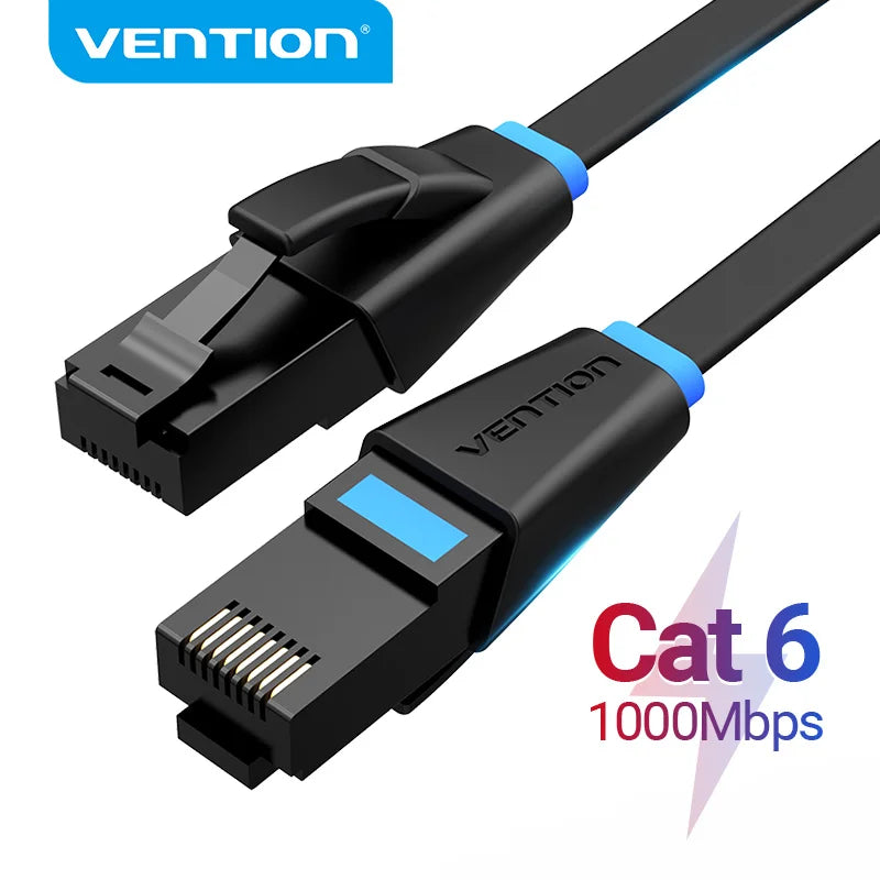 Vention Cat6 Ethernet Cable RJ45 Cat6 Lan Cable UTP RJ 45 Network Patch Cable for Laptop Router RJ45 Network Cord Ethernet Cable