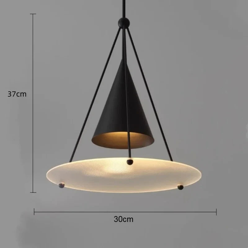 Modern Iron Art Single Head Pendant Lights Restaurant Exhibition Hall Bar Counter Card Seat Bar Hanging Lamps Lighting Fixtures
