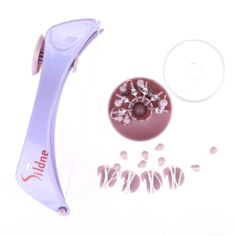 Women Hair Removal Epilator Mini Facial Hair Remover Spring Threading Face Defeatherer for Cheeks Eyebrow DIY Makeup Beauty Tool