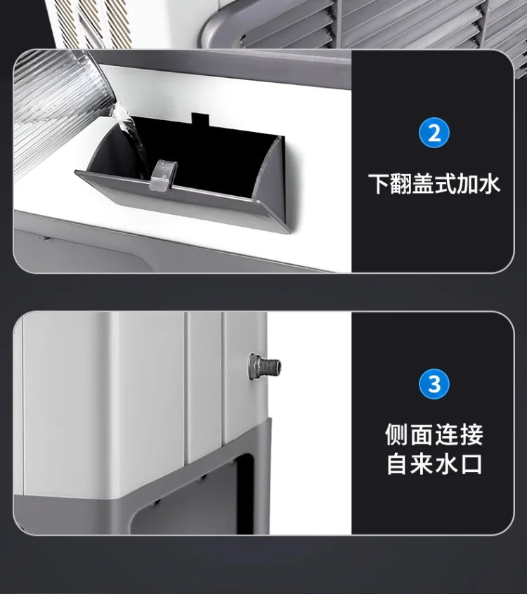 220V Large Industrial Commercial Water Cooler Air Conditioner Fan for Home Cooling AB