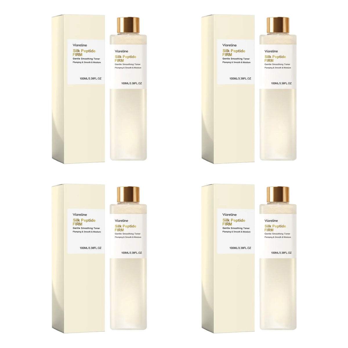 Silk Peptide Glow Boosting Toner Hydrating Refresh Repair Skin Barrier Non Sticky Quick Absorb Facial Deep Collagen Booster Care