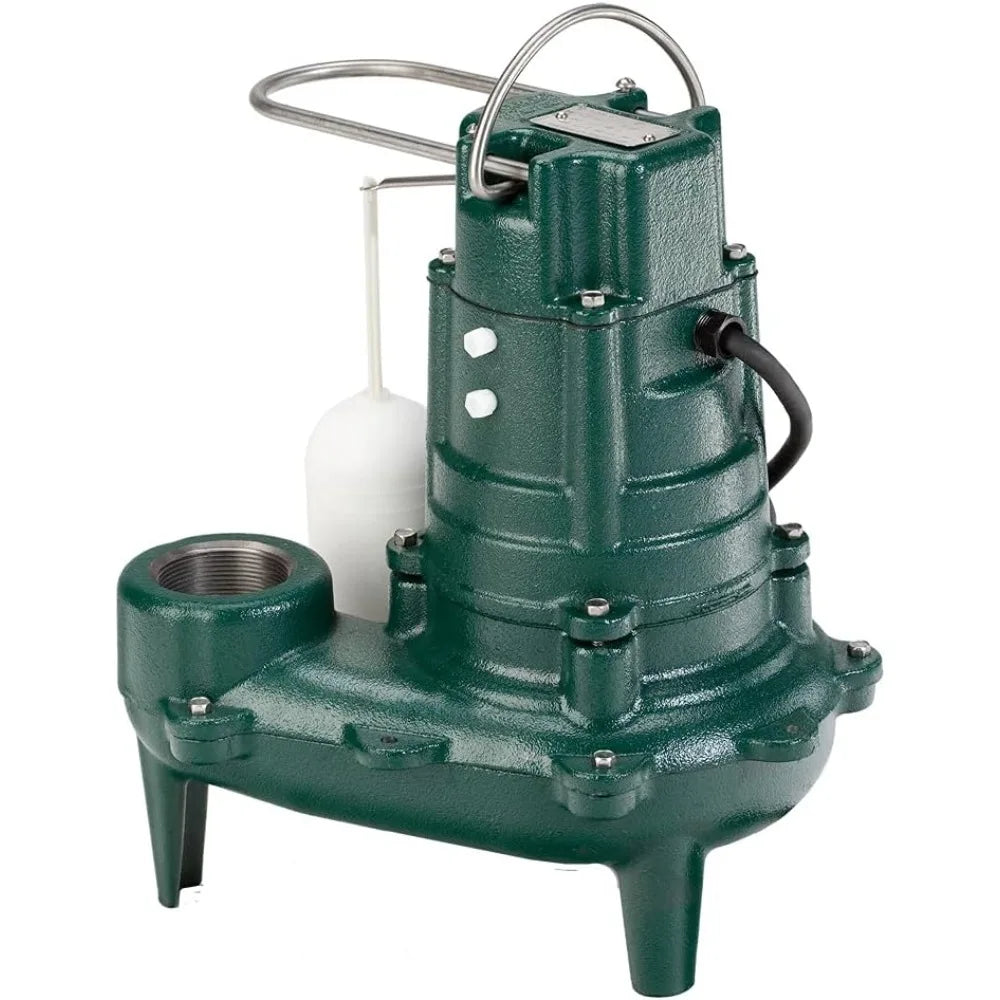 1/2 HP Automatic Submersible Sewage Pump, Heavy-Duty Effluent & Dewatering Pump