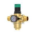 Honeywell Large Flow Pressure Reducing Valve Brass Double Live Connection Same Pressure Adjustable Valve for Water Heat System