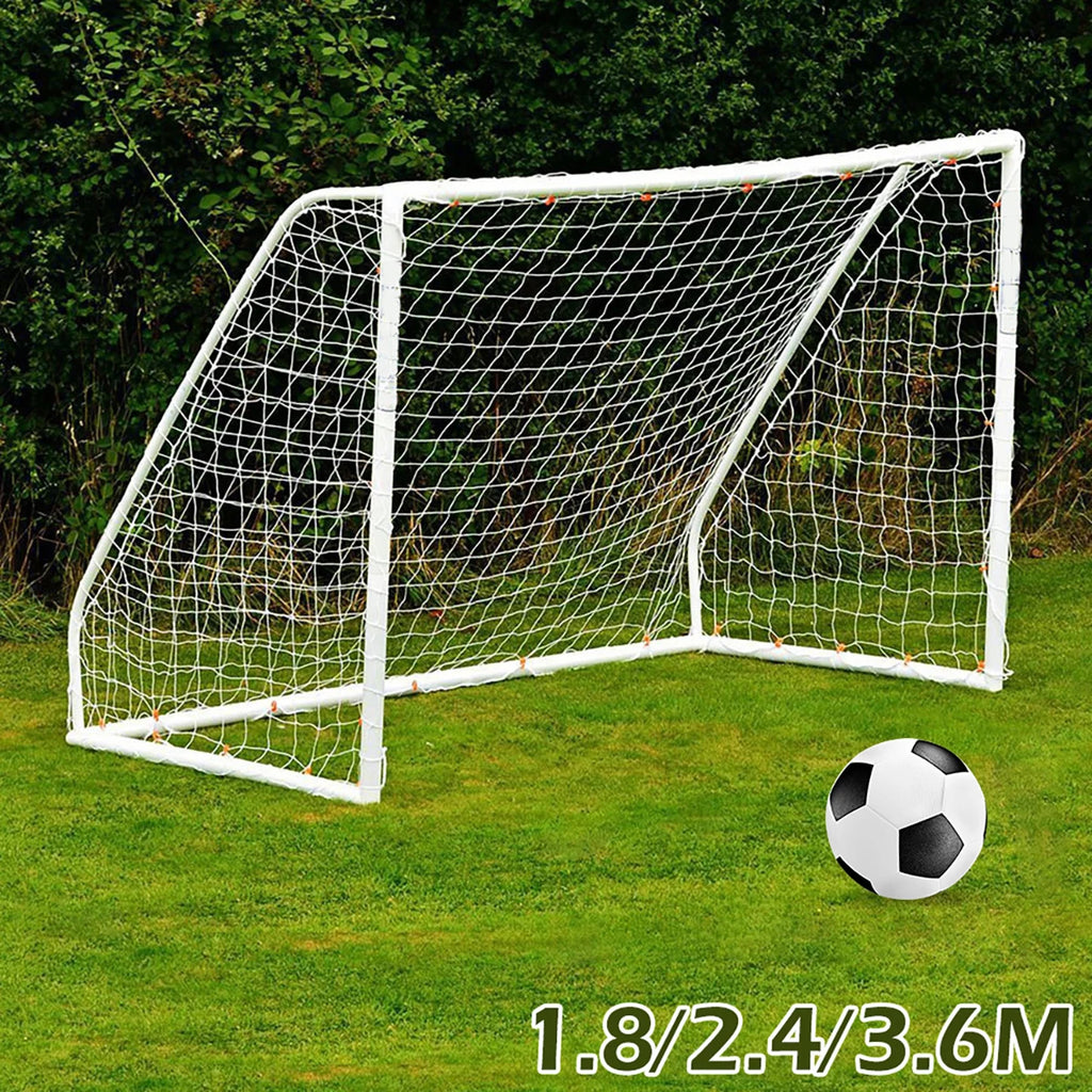 Full Size Football Net For Soccer Goal Post Junior Sports Training 1.8M by 1.2M 2.4M by 1.8M 3.6M by 1.8M Football Net High Qual
