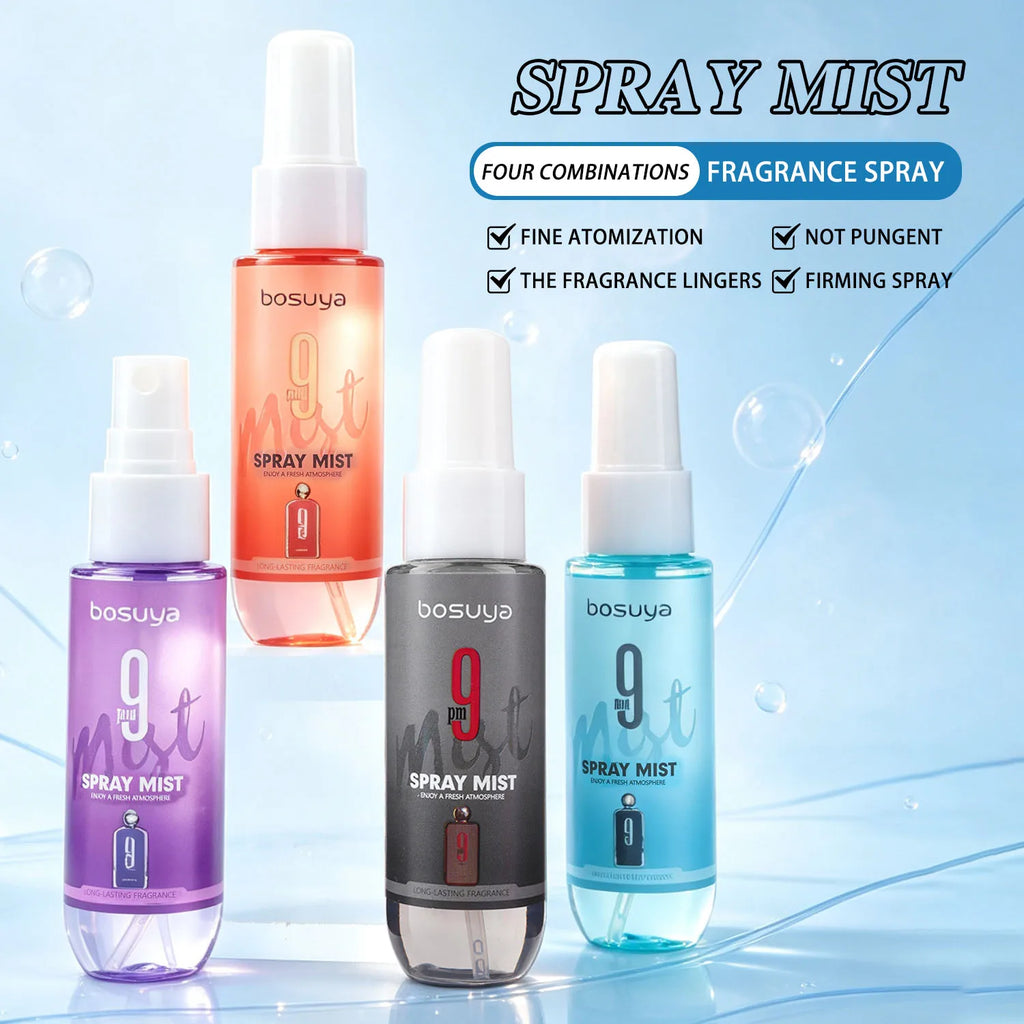 4PCS fresh fragrance spray set, lasting fragrance, mild and non irritating, suitable for daily use and before dating