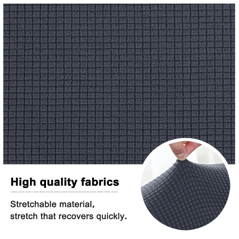 Stretch Triangle Chair Cover All-inclusive Protector Low Back Dining Chair Home Hotel Leisure Party Polar Fleece Chair Cover