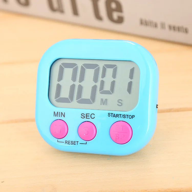 Timer Digital Chronometers For Cooking Egg Study Classroom Kids Countdown Clock Kitchen Gadgets Utensil Accessories Stopwatch