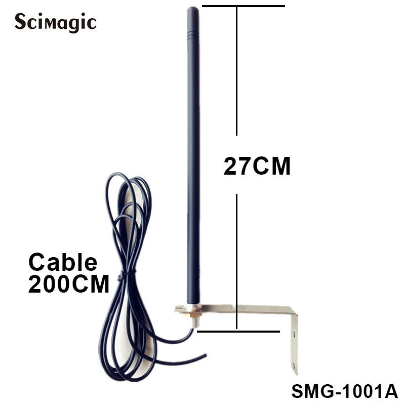Universal Outdoor Waterproof 433mhz 868mhz Antenna For Garage Door Remote Control Ultra Long Range Extender 7dbi
