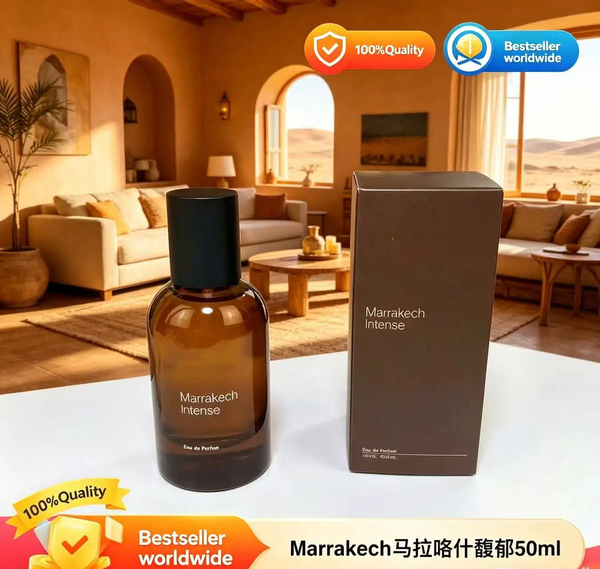 Premium Rare Niche Gem 50ml Authentic Hwyl Tacit Rozu Fragrance Universal Unisex Perfume Charming Woody Floral Tone