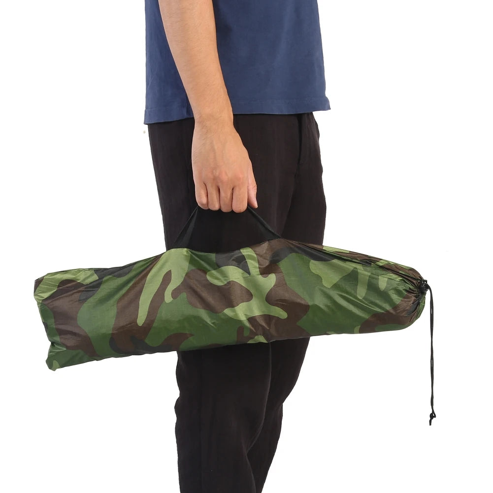 Camouflage Tent One Person Tent Outdoor Camouflage UV  Waterproof One Person Tent for Camping Hiking Tent Outdoor Tent