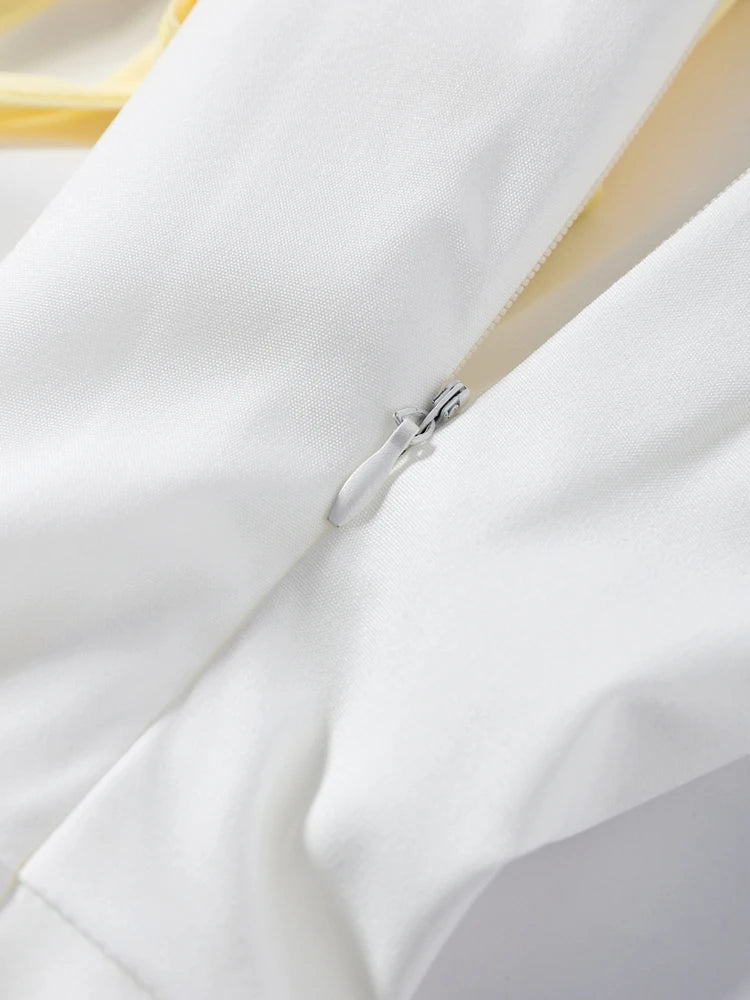 Fashion Women's Dress Round Neck Strapless Sleeveless Cascading Ruffled Hem Dresses Chic 2026 Summer New Daily Wear Ladies Robes