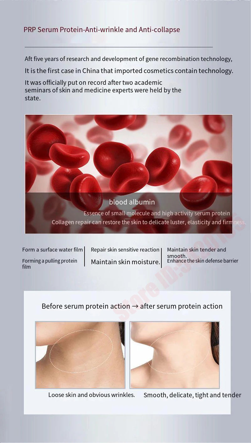 Collagen Anti-Wrinkle Essence Anti-Aging Firming Moisturizing Fade Fine Lines Whitening Brightening Lifting Korean Skincare