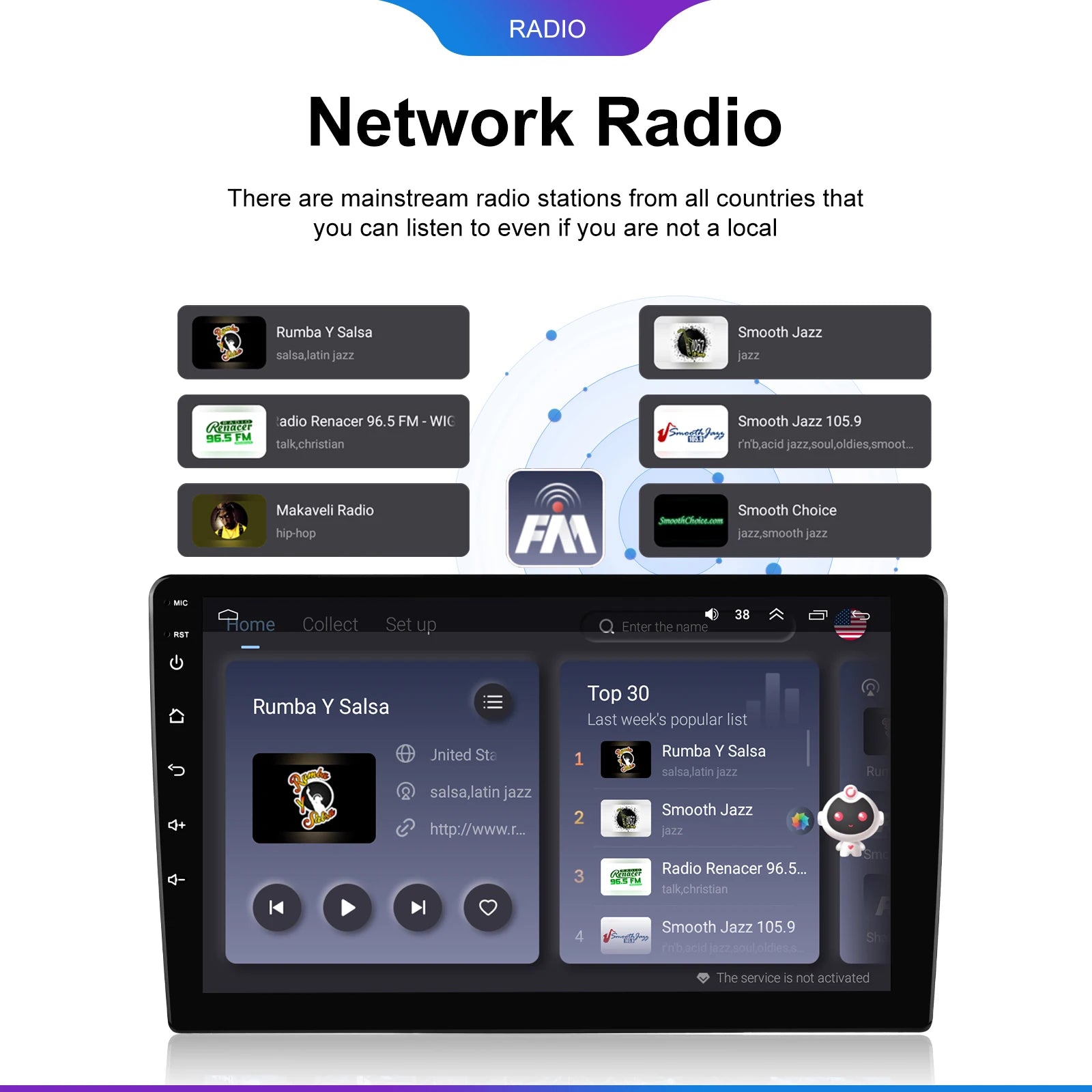 Podofo Android 12 Car Radio Androidauto Carplay 2 Din GPS Car Audio 7"/9"/10" WIFI BT Automotive Multimedia Player For VW Ford