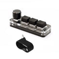 Macro Mechanical Keyboard RGB Mini Gaming Custom Programming Knob Keypads 3 Keys For Photoshop