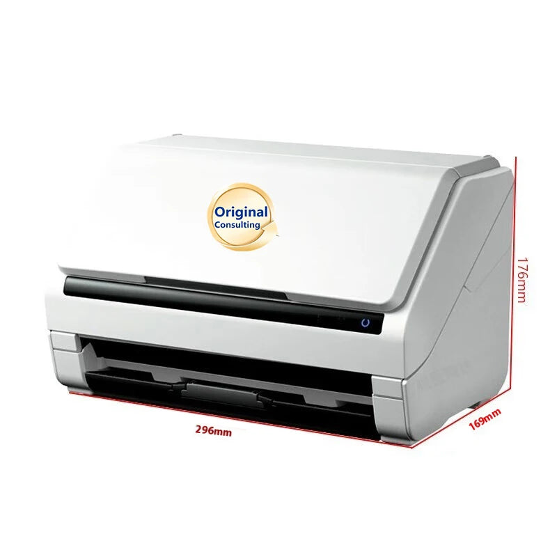 DS570WII/ES580W  High-speed Automatic Double-Sided Wi-Fi Network Office Document Scanner for A4 Format