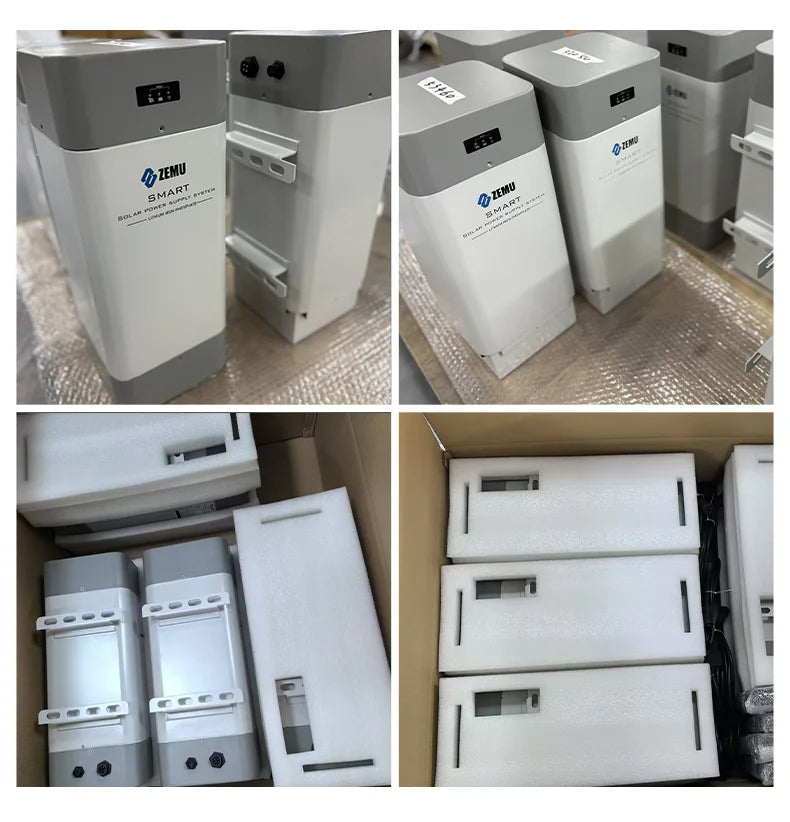 Solar Panel 100AH Lithium Battery Backup System for Communication Network Outdoor