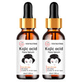 2PCS YOUNGCOME Kojic Acid Face Serum - Brightening Anti-Aging Treatment, Evens Skin ToneFades Dark Spots, Skin Essence Shrink.