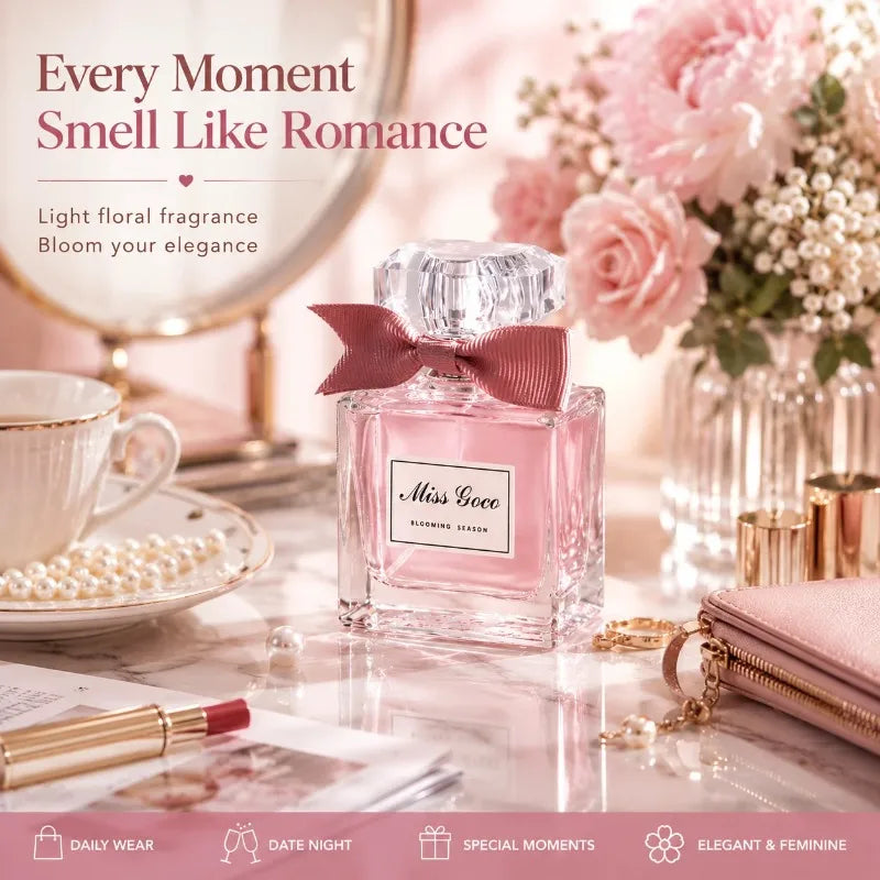 50ml Floral Sweetheart perfume EDT eau de toilette Long lasting Fragrance Portable Travel Suit Gift First Choice
