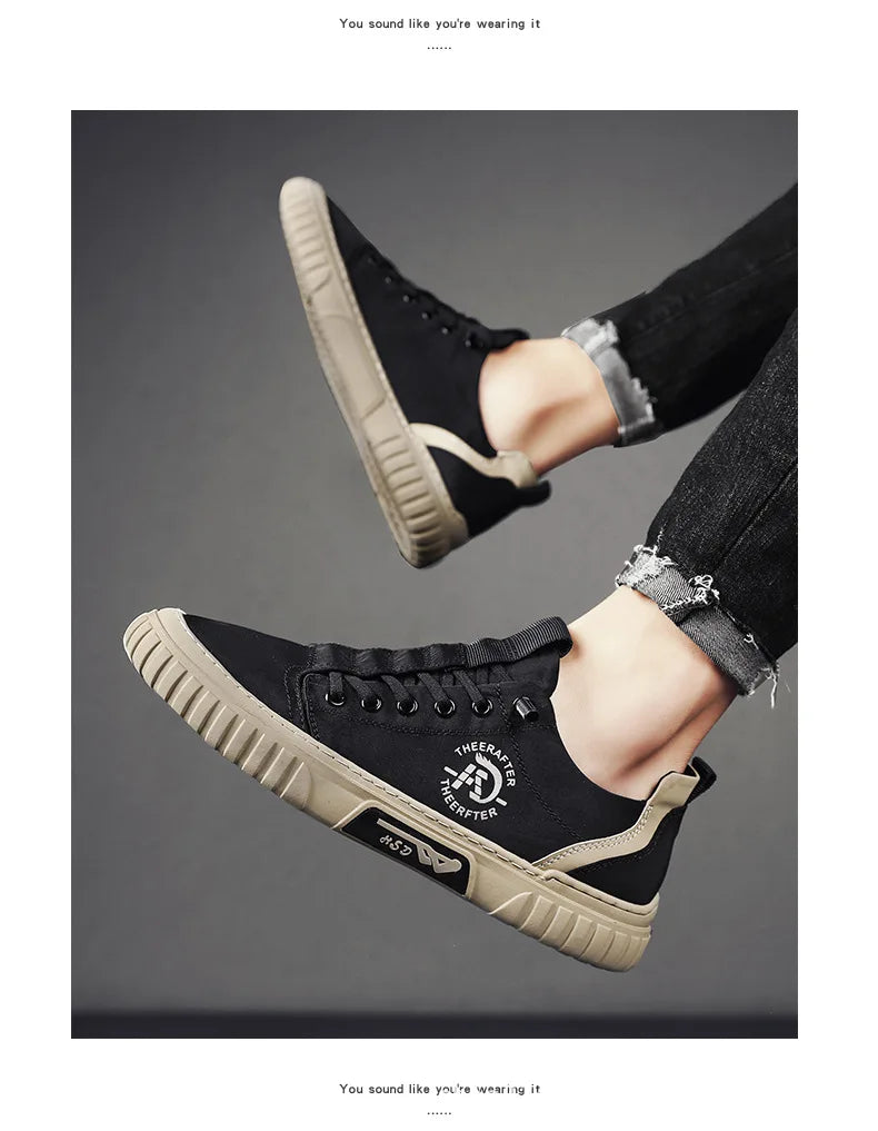 Men Sneakers Casual Canvas Shoes Breathable  Walking Flats Slip-on Man Vulacnized Shoes Summer Working Footwear Zapato De Hombre