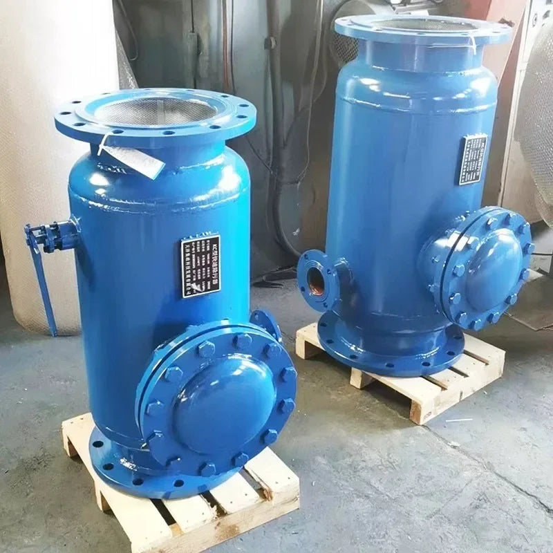 Backwash filter ZPG pipeline flange straight-through decontamination device vertical horizontal heating heat screen