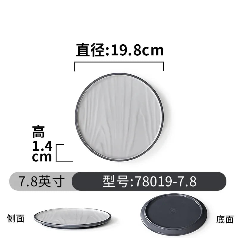 1PCS Tableware/high-end Cold Dish Plates/non Fragile Plates/bowls/sushi Plates, Japanese Style,A5 Food Grade Melamine