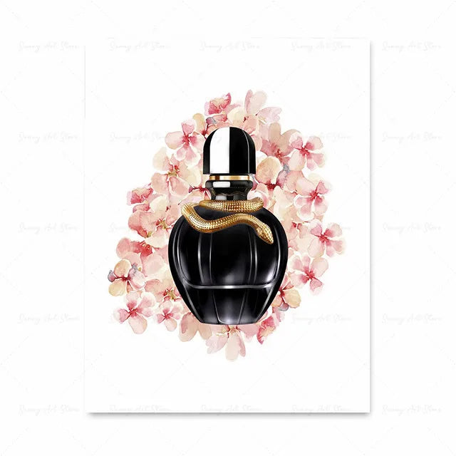Abstract Fashion Girl DIY Diamond Painting New Lipstick Wall Art Makeup Perfume Bottle Embroidery Pink Paris Bedroom Home Decor