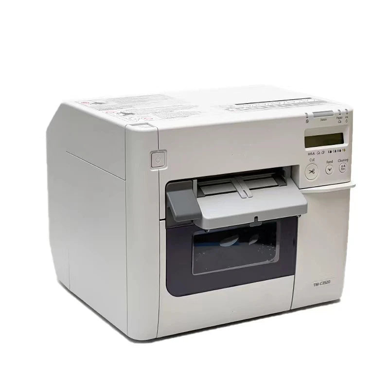 Full Color Label Printer For Epson TM-C3520 Color Self-adhesive Label Printer Barcode Sticker Digital Printing Label Printer