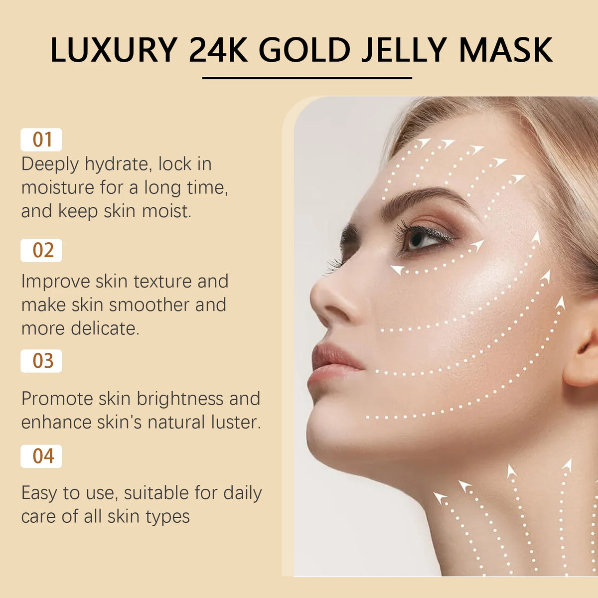 7Designs Viral Hydro Jelly Mask Powder Deep Hydrating Pore Tightening Firming Peel Off Rubber Face Mask DIY K-Beauty Home Spa