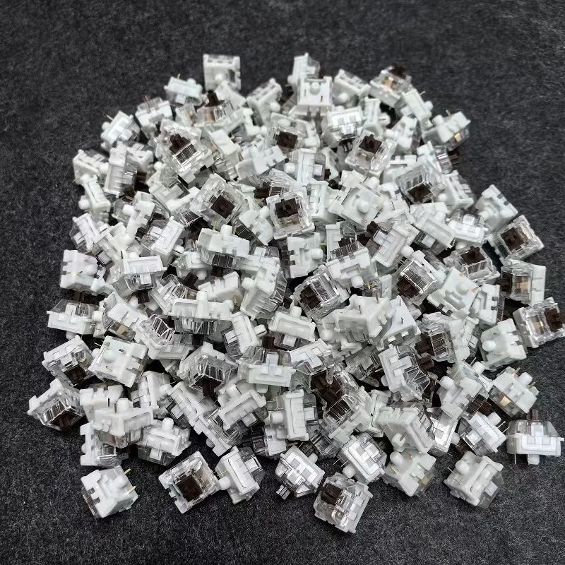 20-100pc Mechanical Keyboard Switches Blue Red Brown Switch Customizable Hot-Swappable 3 Pins Cross Stem for Mechanical Keyboard