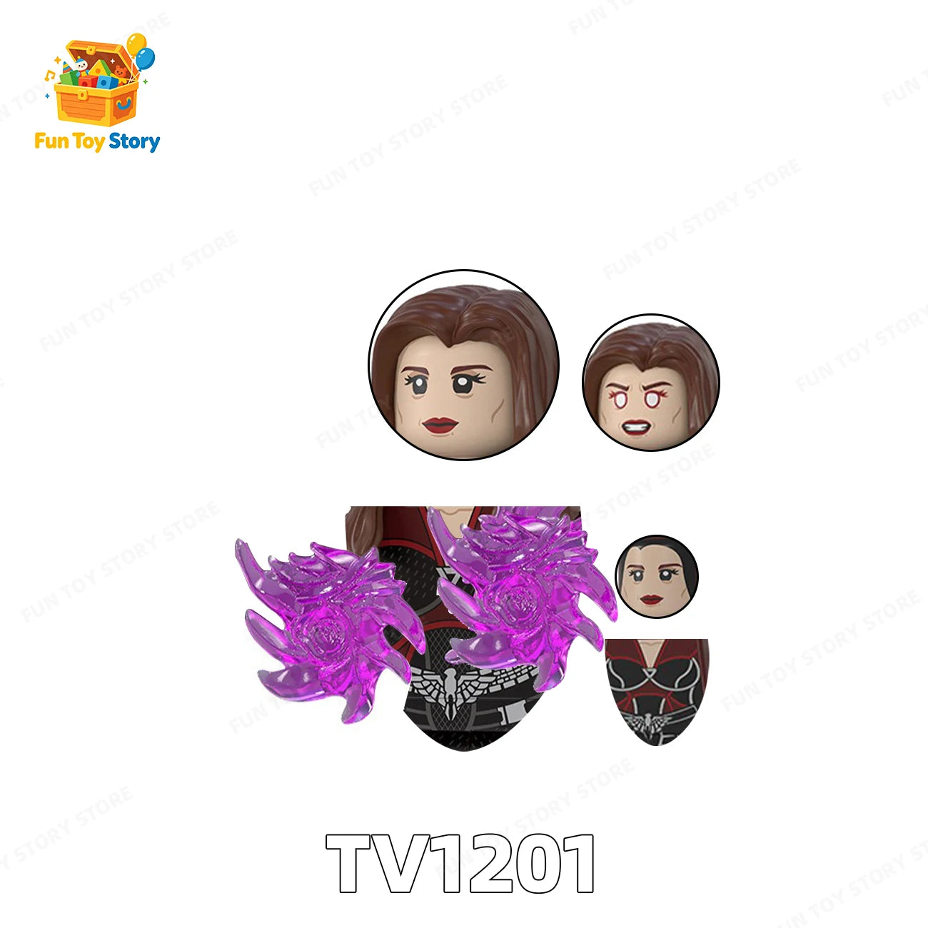 TV6224 TV Watchdog Series, Assembled Building Blocks, Human Toys, Collected by Film and Television Enthusiasts, Gifts for People
