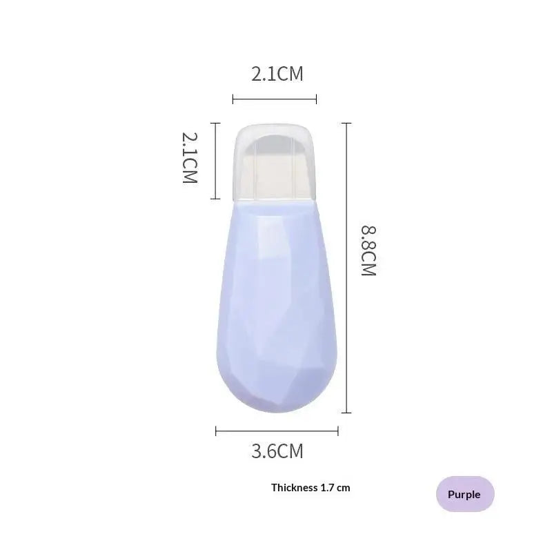 2 In 1 Facial Blackhead Removal Tool Face Scraper For Deep Cleansing Face Spatula Nose Whitehead Remover Skin Care Tool