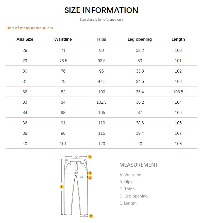 Men's Slim Jeans Korean Fashion Elastic Straight Casual Denim Pants Comfortable Work Male Spring Autumn Trousers Black Gray