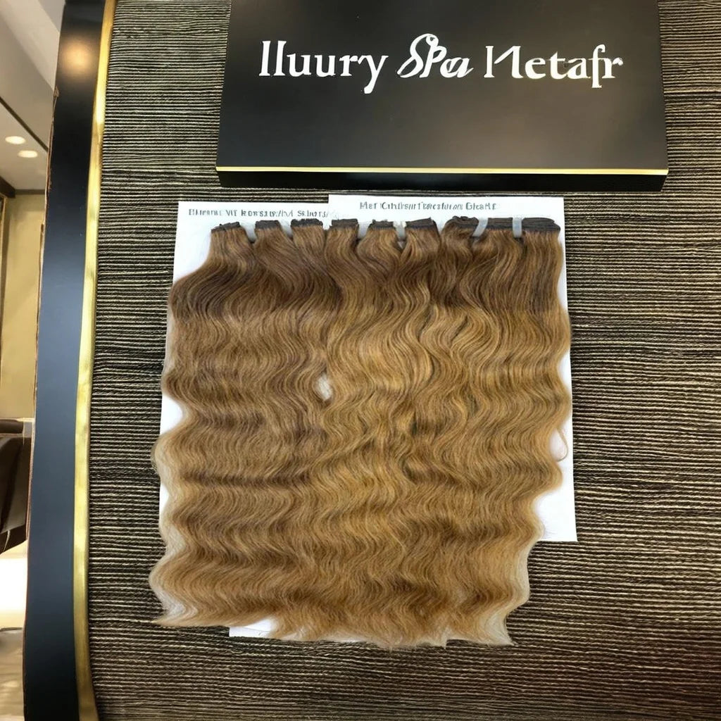 Indian Remy Hair Bundle 613 Blonde Cuticle Aligned Virgin Russian Hair for Salons